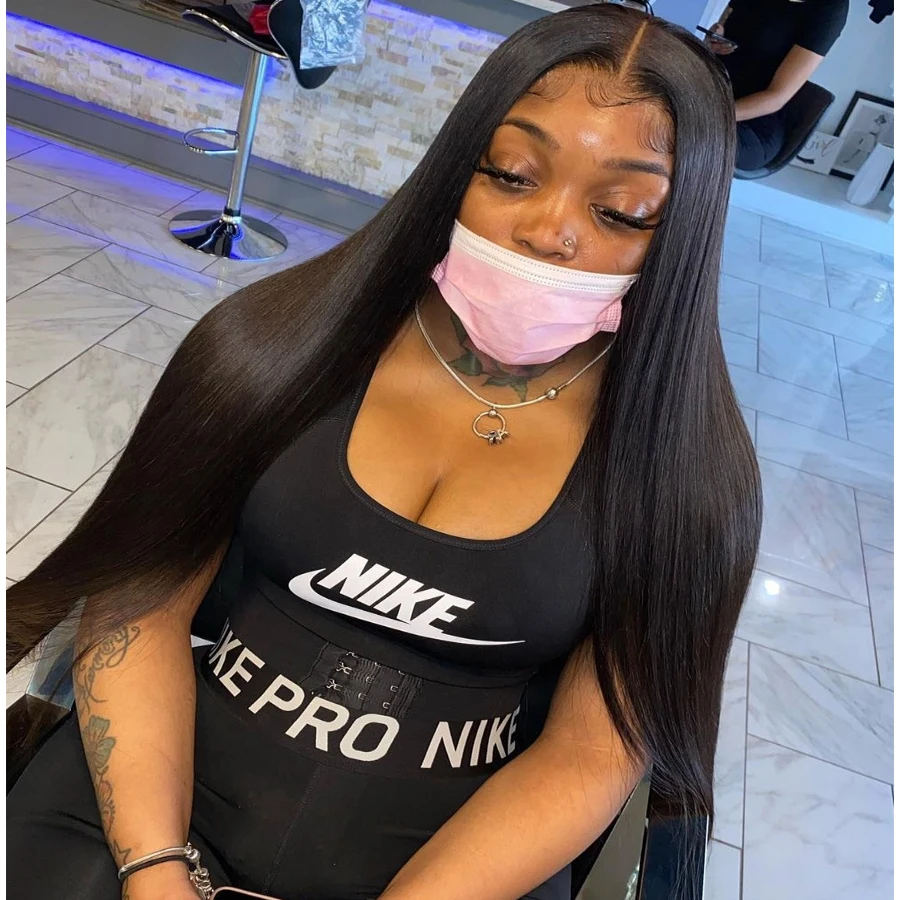 

# Bone Straight Lace Closure Wigs Closure Wig With Baby Hair Bone Straight Lace Hair Wigs