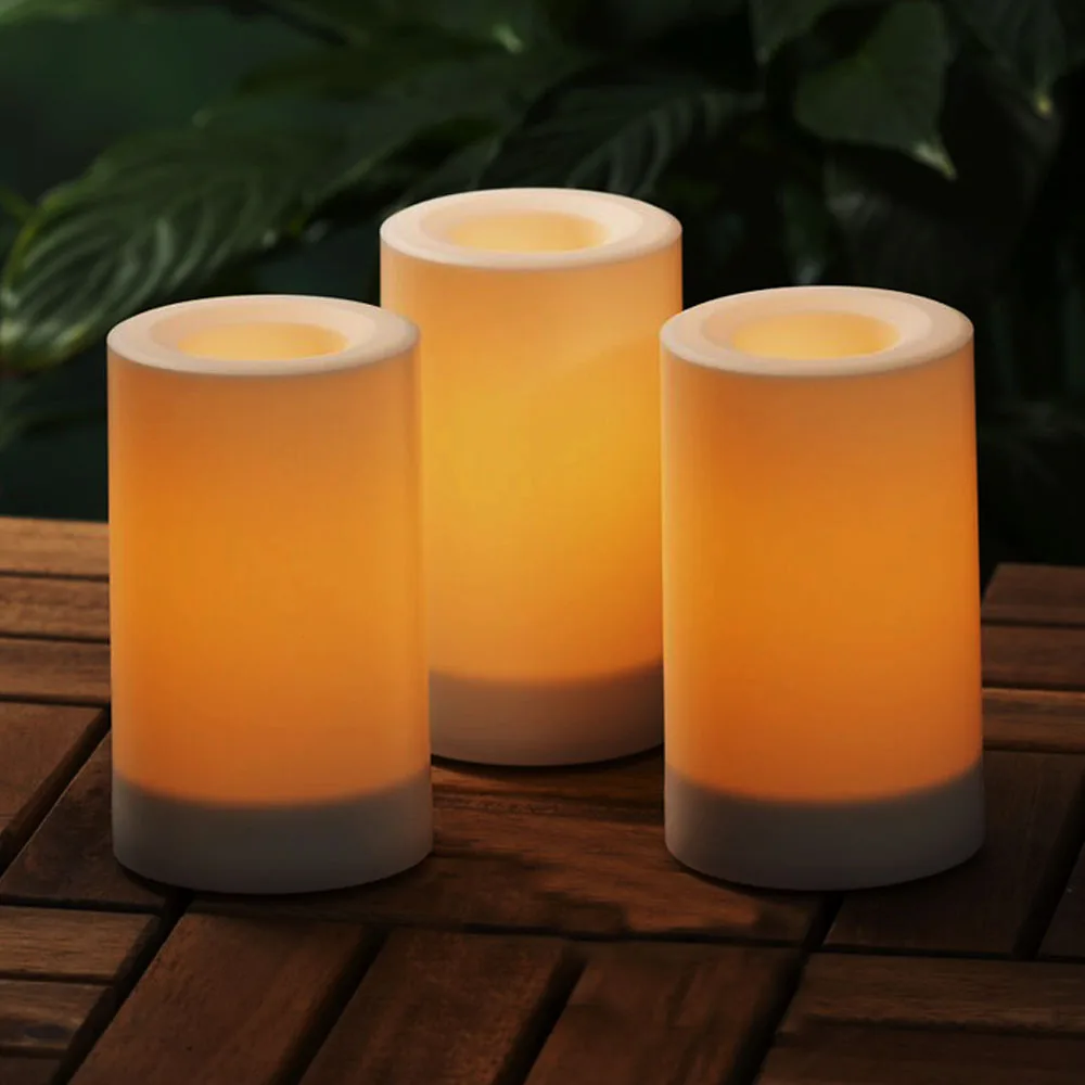 

CE EEC Newish Home Decoration Wedding LED Wick Flameless plastic Candle