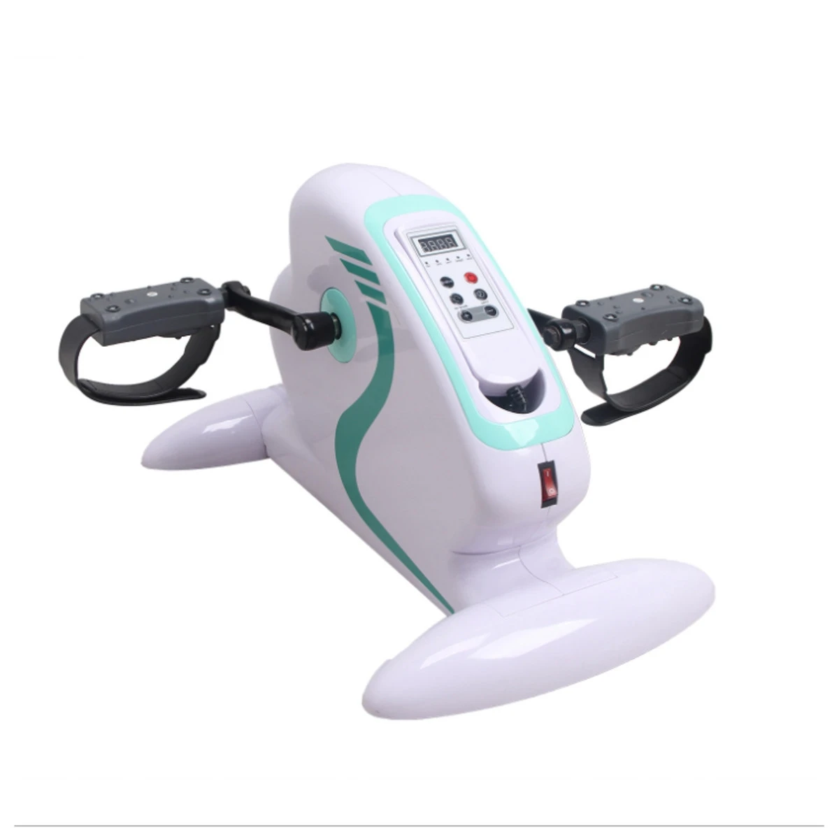 

Electronic Mini cycle pedal exerciser Arms and Legs Training Portable Automatic Handicapped exercise bike for disable