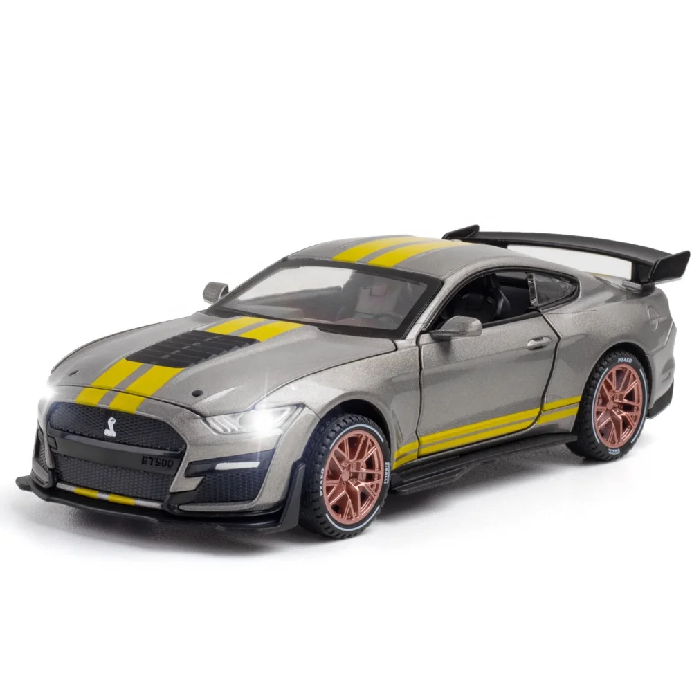 

Diecast Toy Vehicles 1:32 Scale GT500 sound and light pullback toy car