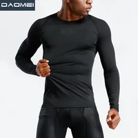 

Custom Long Sleeve T Shirt Men's T-shirt Fitness Basketball Training Jogging Shirt Wholesale Sportswear