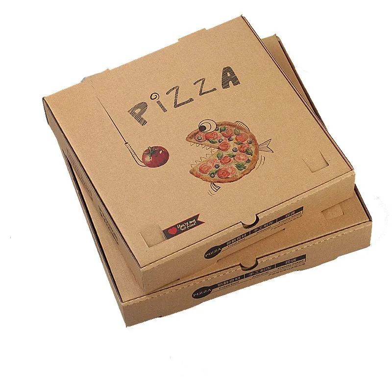 Cheap Price Custom Pizza Box 6'' 8'' 9'' 10'' 12'' 13'' 14'' 16'' 18