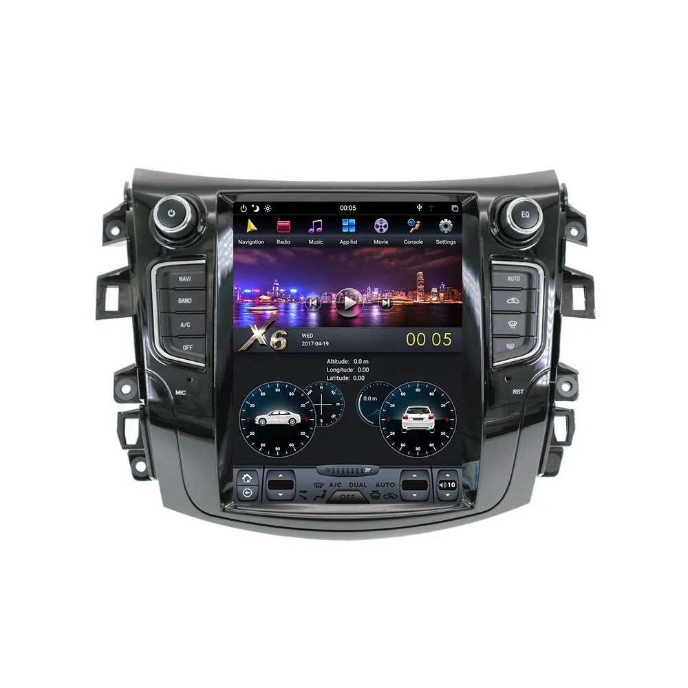 

Android 9.0 64GB Tesla Car Multimedia Radio Player Auto GPS Navigation For Nissan NP300 2014-2018