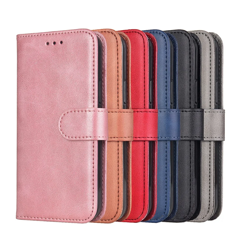 

Smartphone Mobile Back Cover Card Holder Flip Wallet Premium Pu Leather Phone Case For Iphone 11 12 13 Pro Max