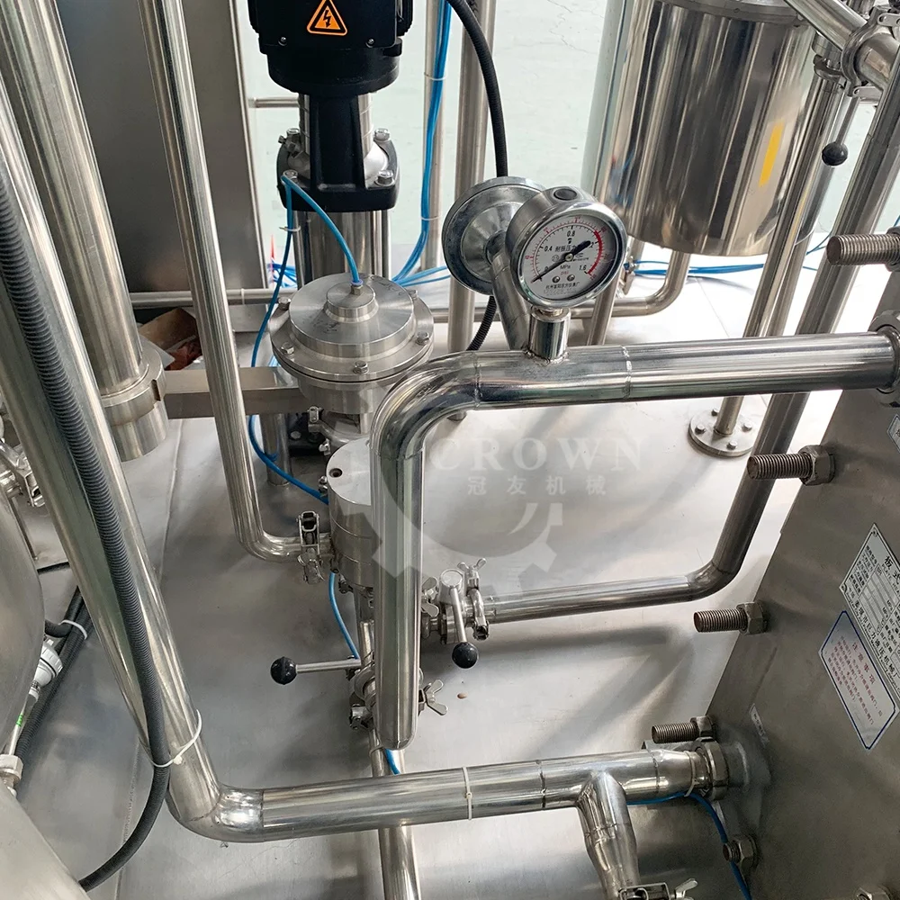 
Automatic Co2 gas beverage making machine mixer for cola / carbonated soft drink price 