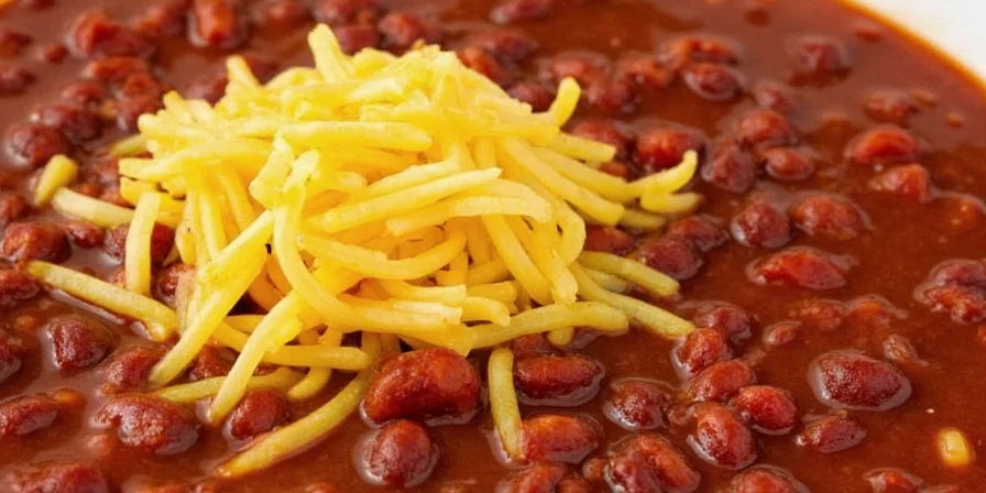 Homemade Skyline Chili Serving