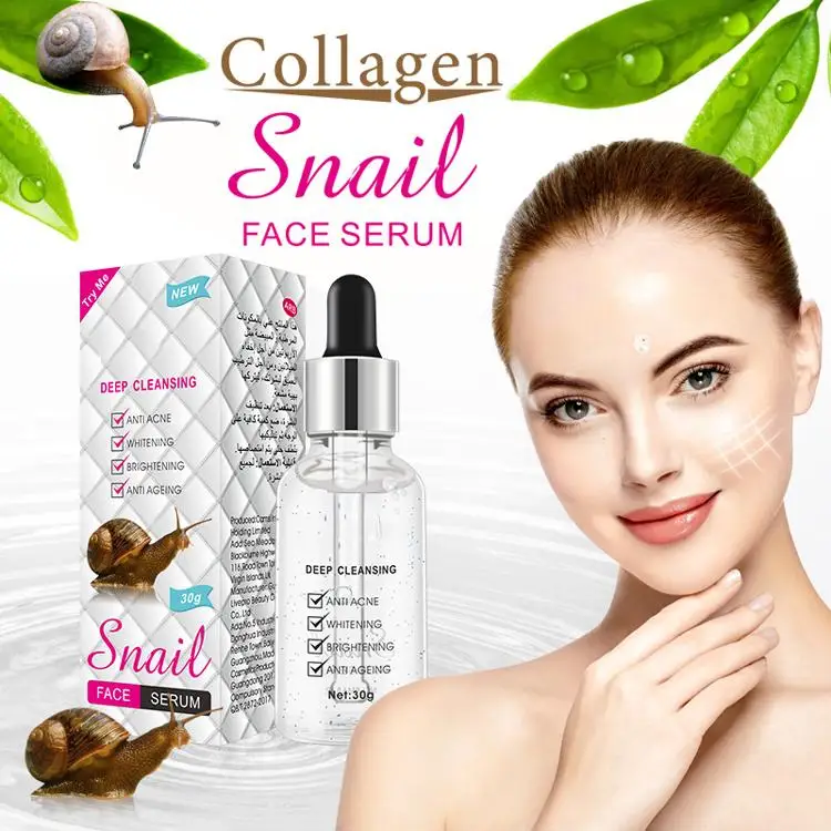 

Skin care Moisturizing snails facial serum with hyaluronic acid vitamin e