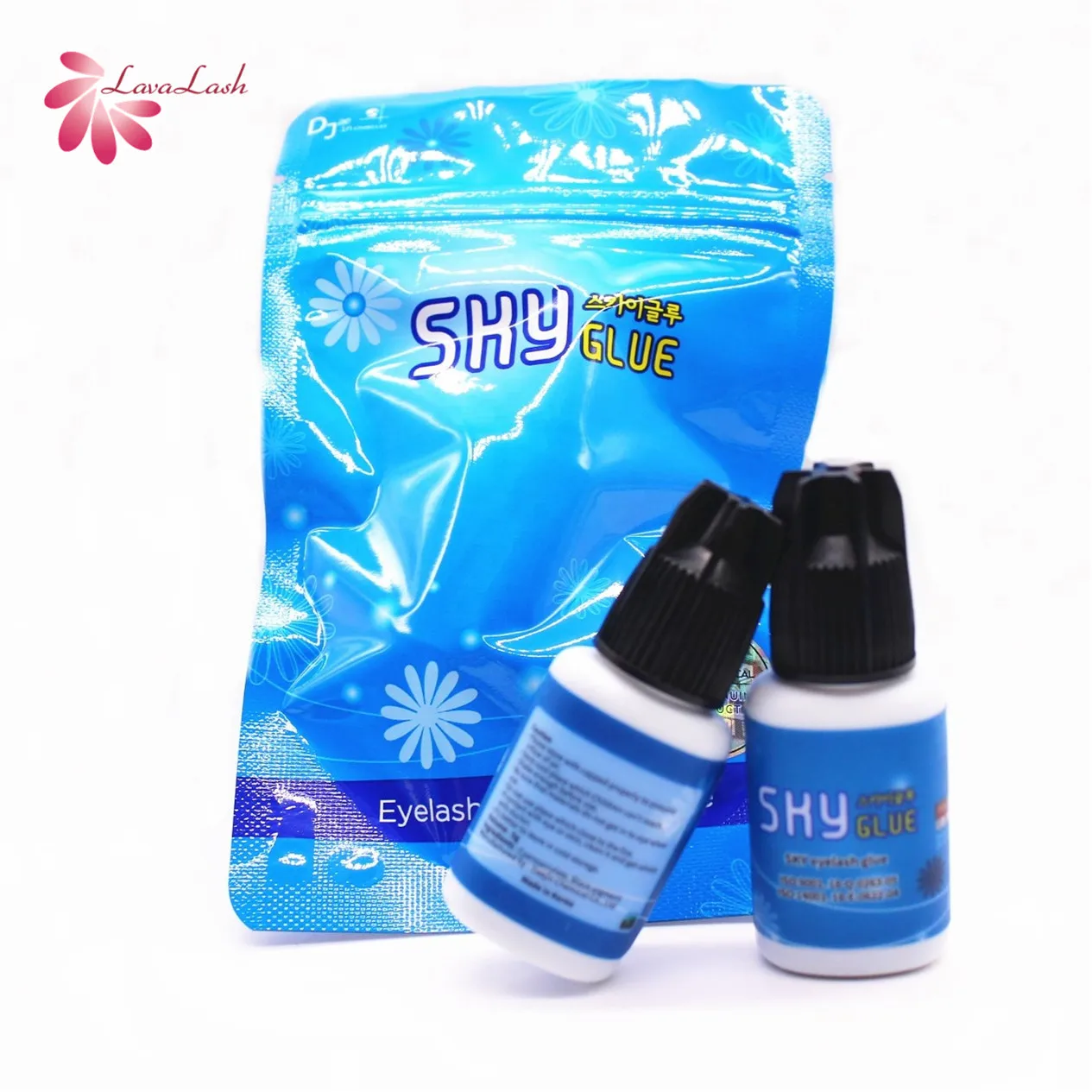 

High Quality eyelash Adhesive Neicha glue eyelash extensions sky lashes black eyelash glue glue 5ml for lashes, Black glue