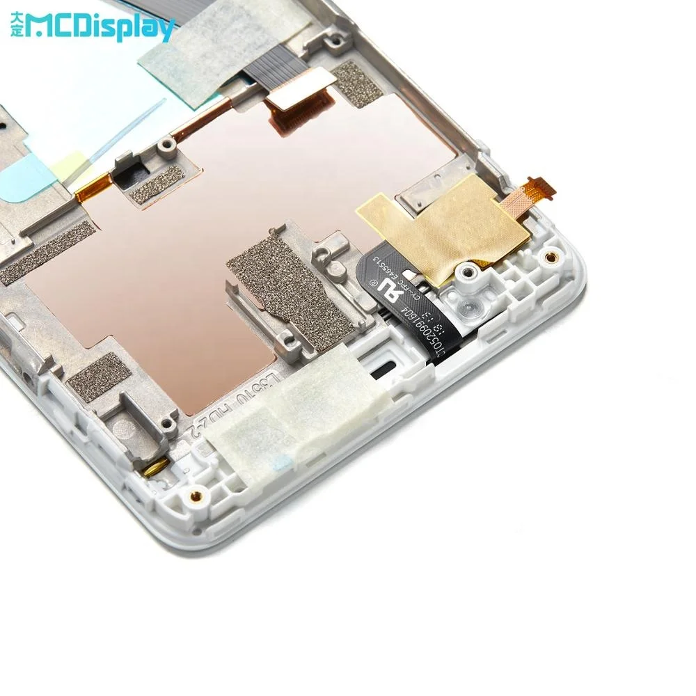 

replacement mobile lcd display for lenovo k8 plus pantalla de tactil., Black,white