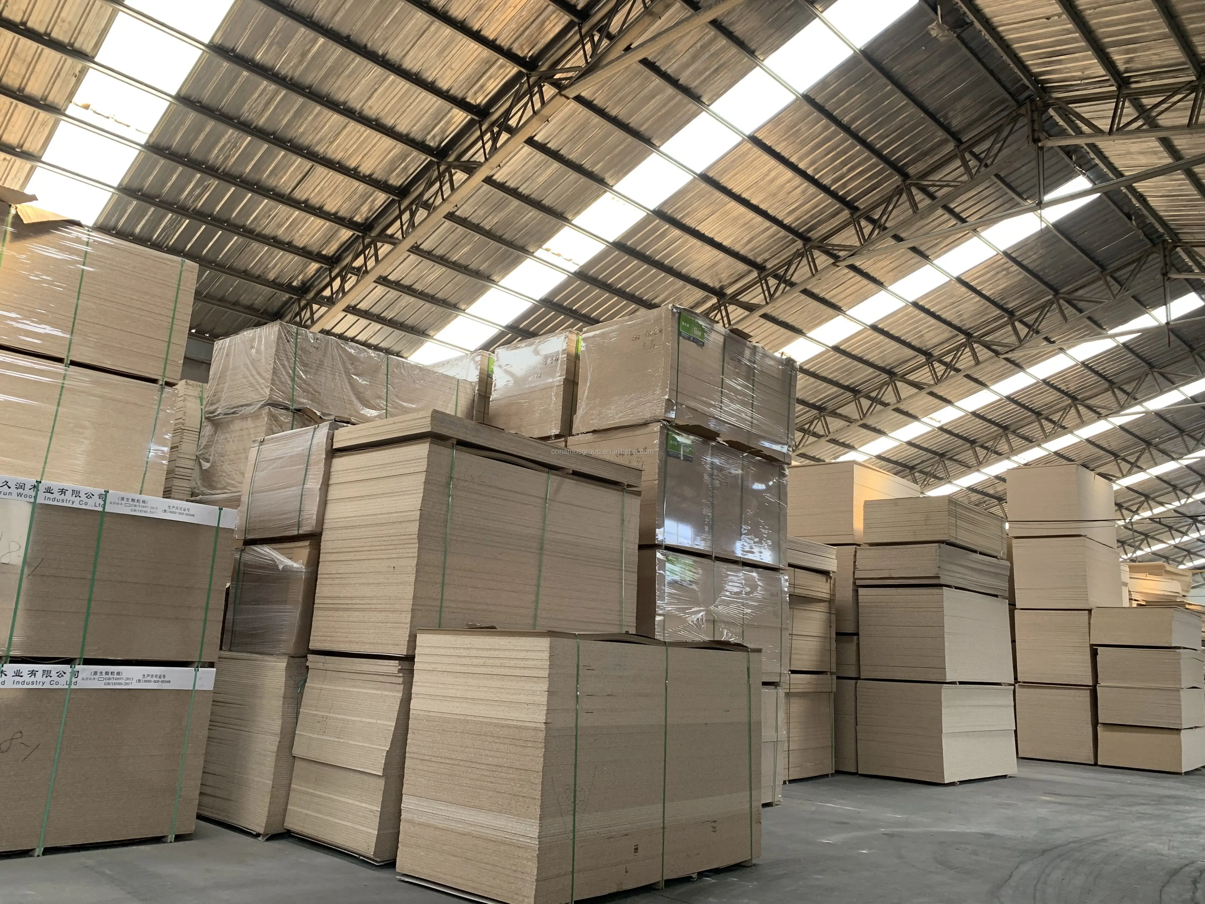 Venta Caliente De La Fábrica De Paneles De Partículas De Melamina Junta