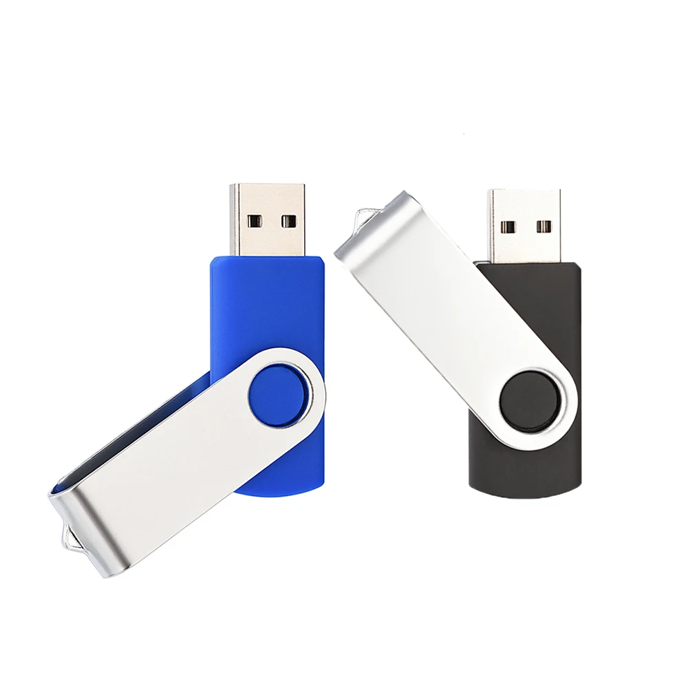 

Factory Wholesale Rotate USB Flash Drive USB 2.0 1GB 2GB 4GB 8GB 16GB 32GB Pen Drive Rotating USB Stick Flash Drive, Black/red/yellow/blue