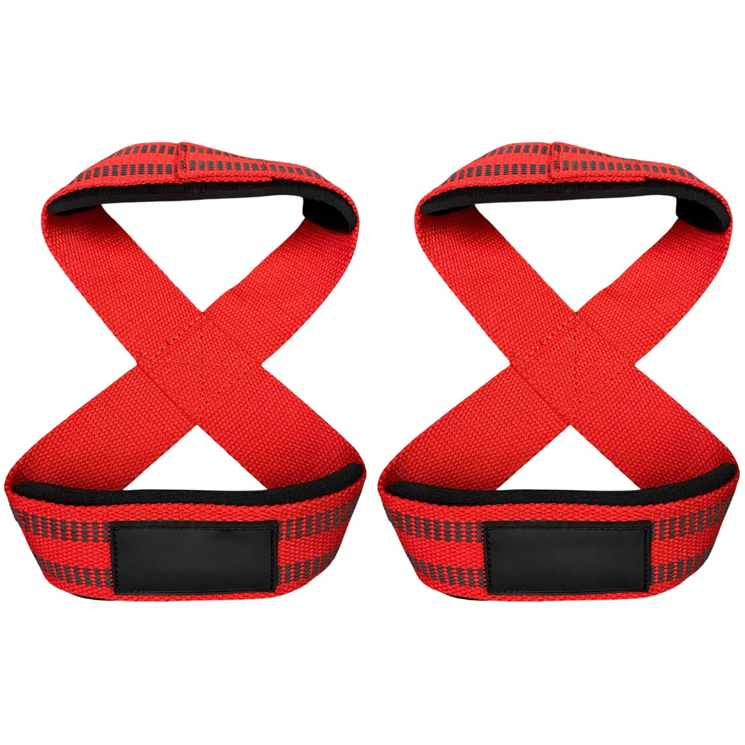 

Wholesale OEM Custom Logo Gym Wrist Straps Figure 8 Weightlifting Weight Lifting straps
