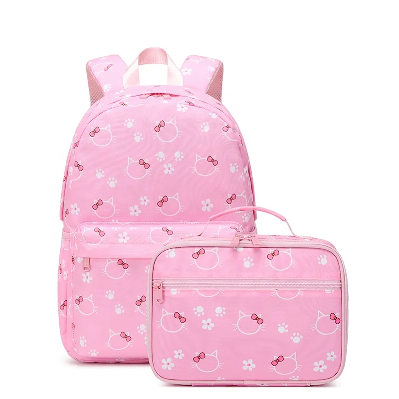 

Cat cartoon backpacks school bags kids bags set backpack school book bags for school children unicorn backpacks