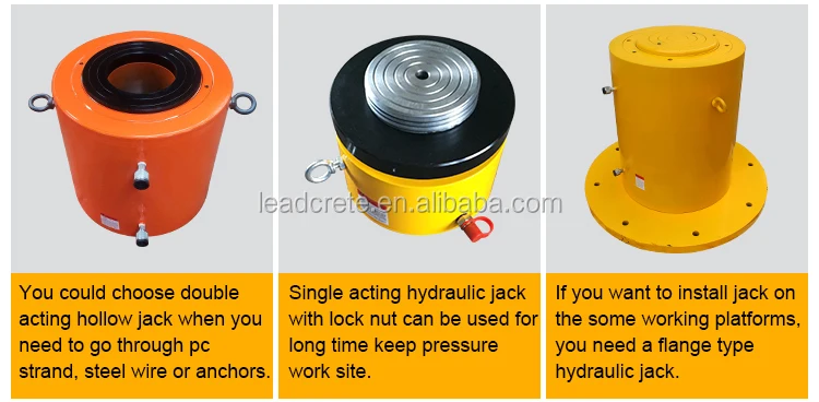 hollow hydraulic plunger cylinder