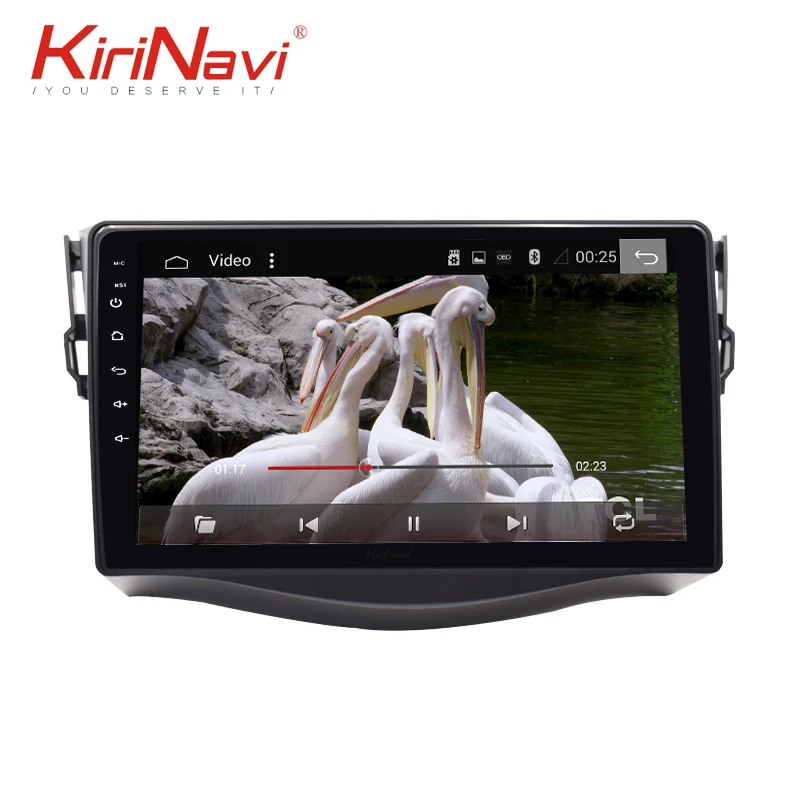 

KiriNavi android 7.1/8.0/8.1 9'' car gps navigation system for Toyota RAV4 2007-2013 touch screen radio dvd player wifi 4g