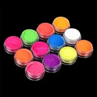 

fluorescence Neon Pigments Loose Eyeshadow Powder Private Label Eye shadow Powder 12 colors/kit