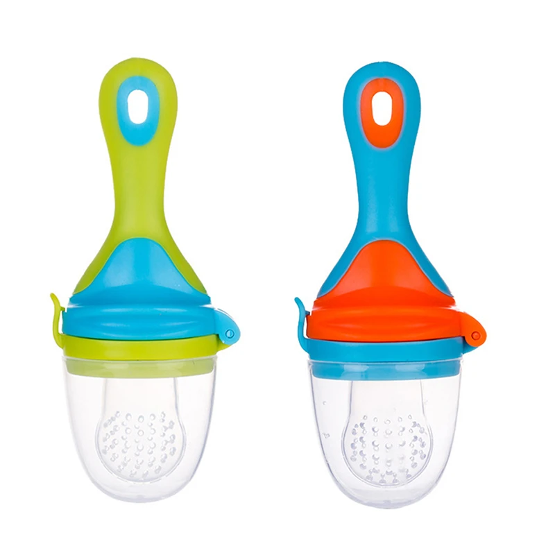 

New design BPA Free Baby Pacifier Feeder with 2 extra nipples for infant, Blue/green/pink/yellow