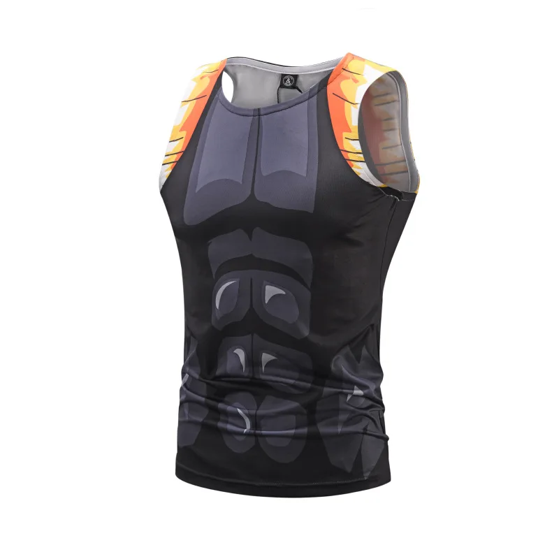 

Men's Muscle Men's Sports Vest Elastic Tight Gym Vest Shaper