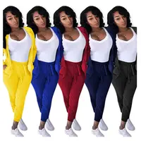 

Y5025 fashion new long sleeve side stripe hooded sweat suit women two piece set