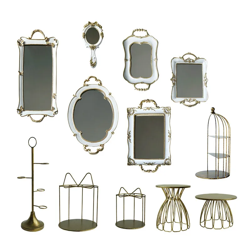 

Dali White Luxury Decorative Set Cake Stand For Wedding Cakes