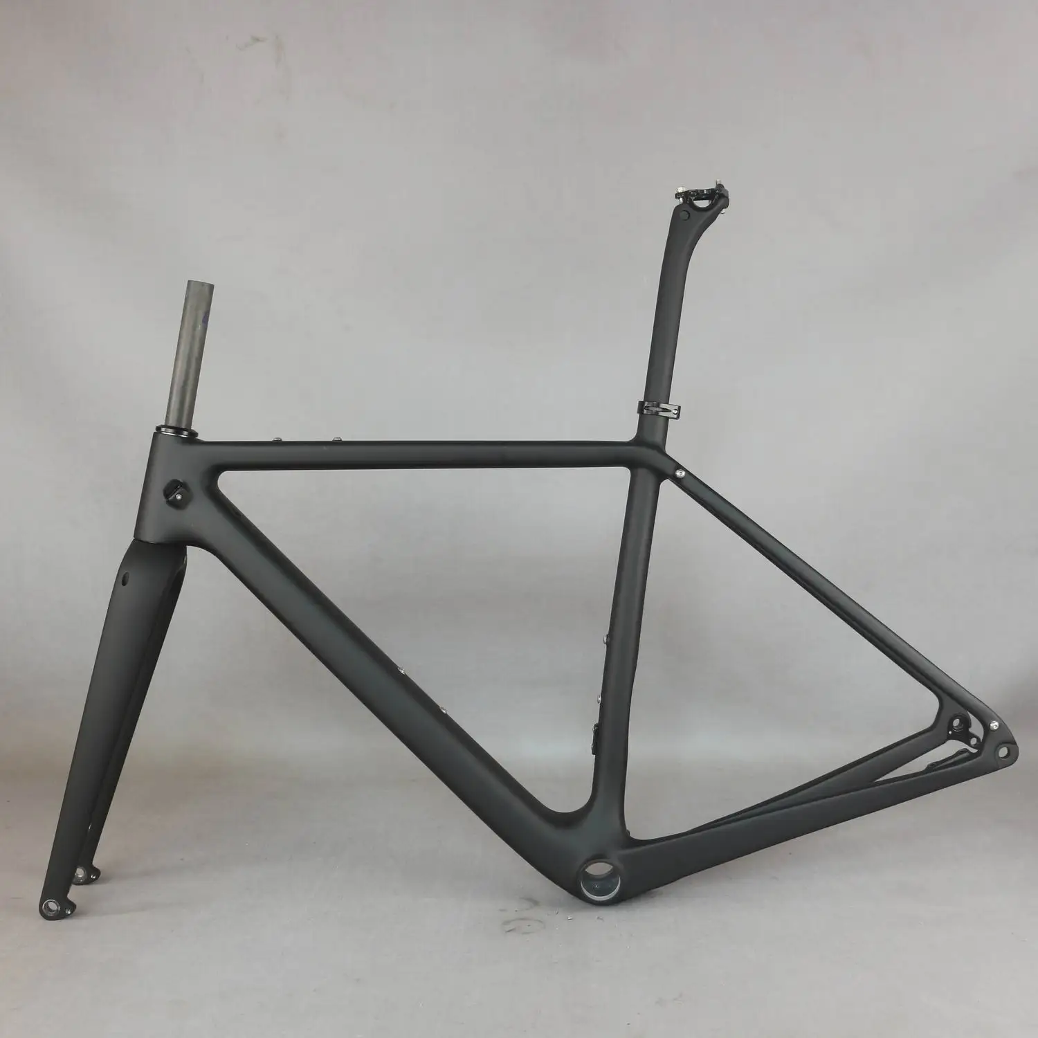 2020 Carbon Fiber All Internal cable Gravel Bike Full Carbon Gravel Bicycle Frame 700*40c cyclocross  GR040