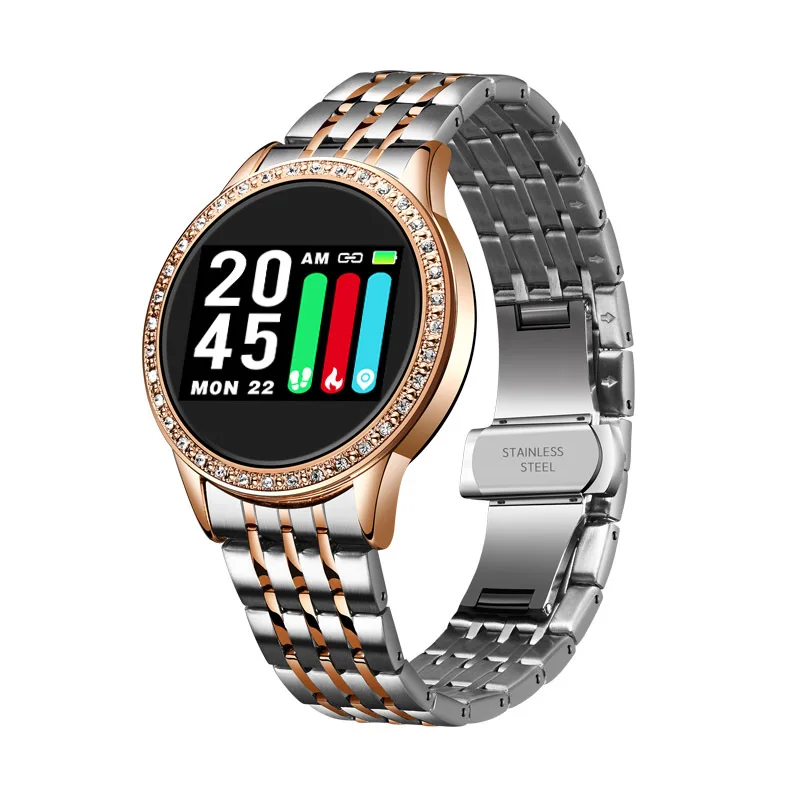 

LIGE smt21 hot salebusiness Women's brick watch luxury fashion smart brick watch health motion detection smart watch