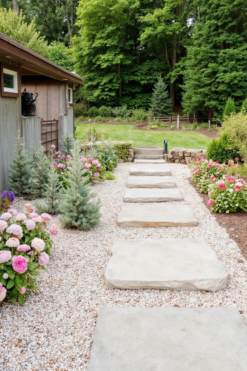 10 family friendly patio ideas with flagstone pea gravel that will make you want to redo your backyard asap