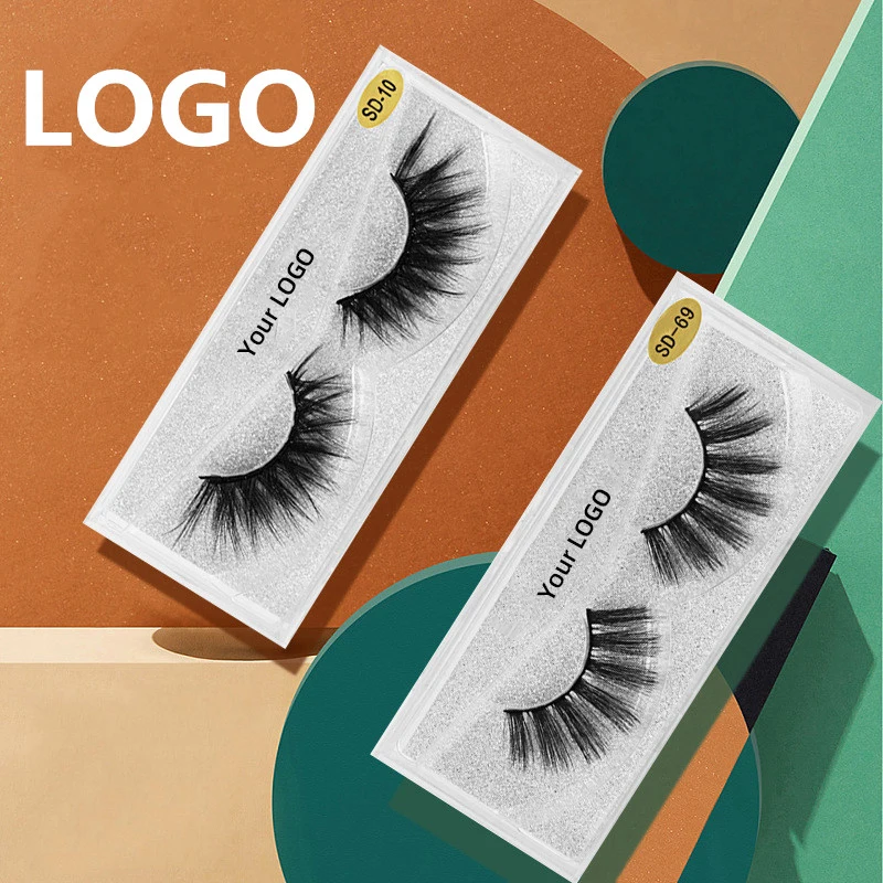 

25MM Thick Full Strip Lashes Faux Mink Eyelashes Wholesale Private Label Custom Eyelash Packaging Box Mink Lashes3d