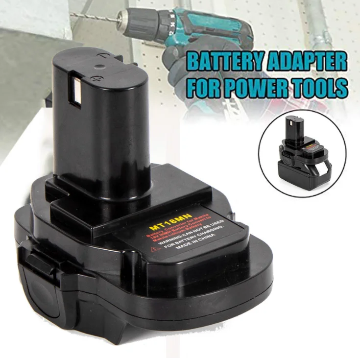 

MT20MN 18v liion battery to ni-mh ni-nd battery bl1840 bl1850 bl1860 lxt500 to pa1822 1820 makita drill battery adapter