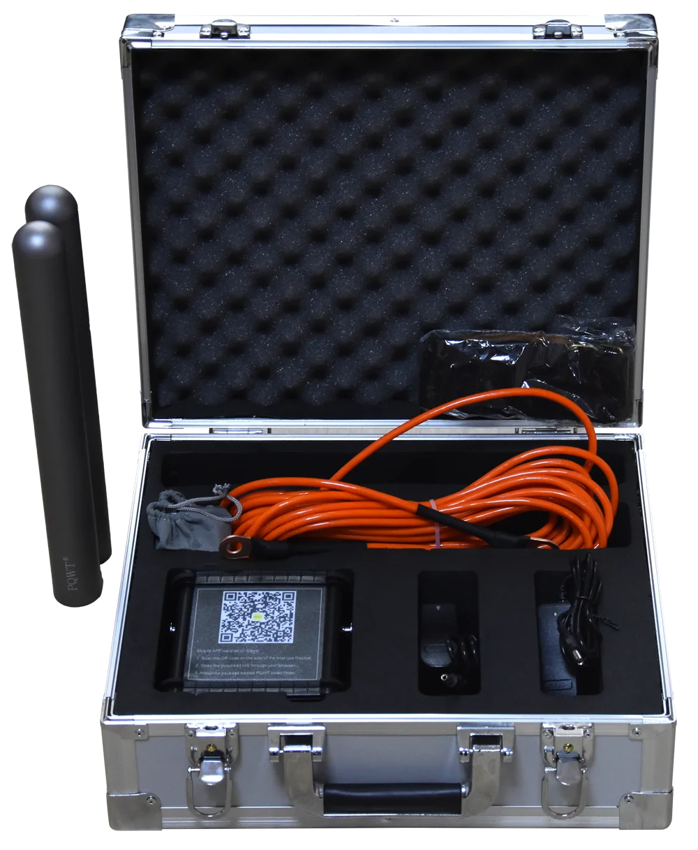 

PQWT M100 100m water detector mobile app, groundwater detector