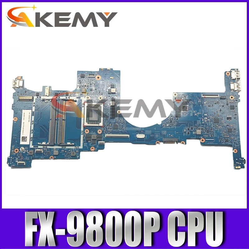 

Akemy New for hp envy X360 15-BQ 15M-BQ motherboard FX-9800P 924315-601 448.0BY04.011 16867-1 working well