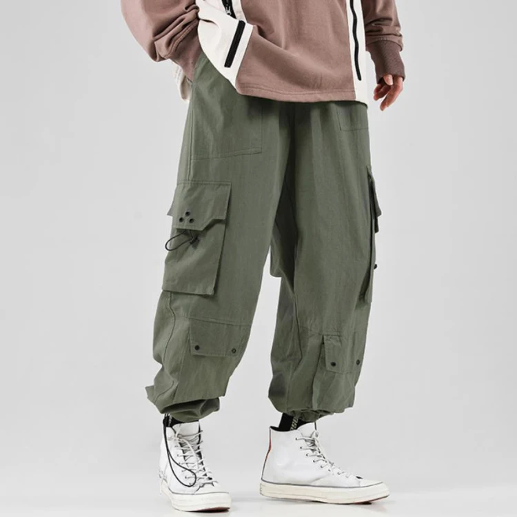 Street Wear Fashion Casual Oversized Trousers Cargo Pants Mens - Buy ...