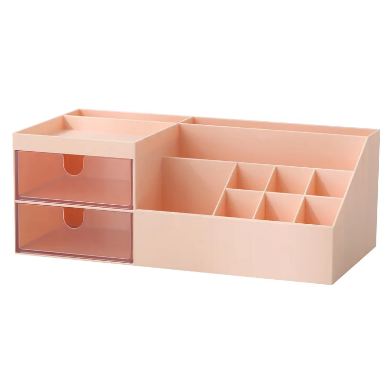 

Factory Outlet makeup organizer desk organizer storage box cosmetic with drawer
