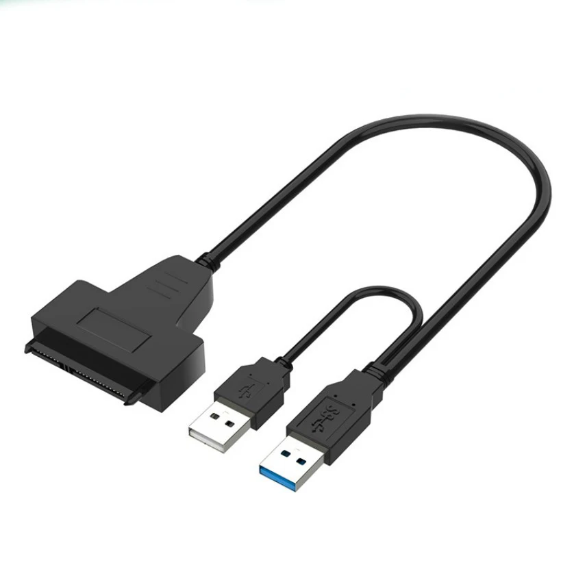 

cable usb sata 3.0 30 cm to sata adapter usb to sata usb cable, Black,