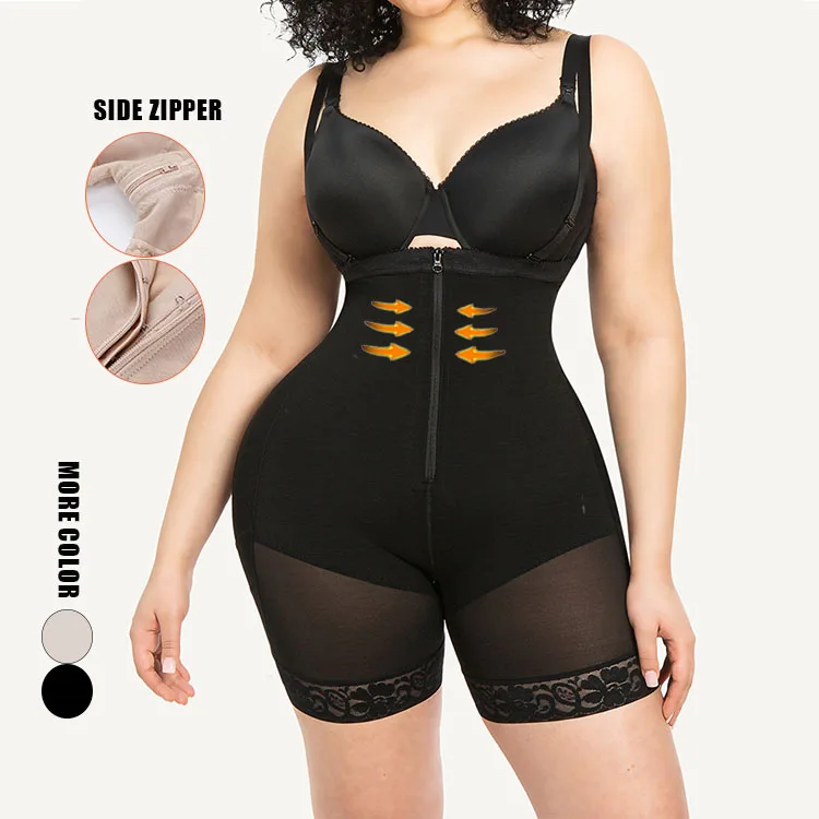 

Oem Spotlight Skin High Waist Flat Tummy Shapewear Stomach Postnatal Maternity Shapewear Women Seamless Slimming Body Shaper, Black, nude