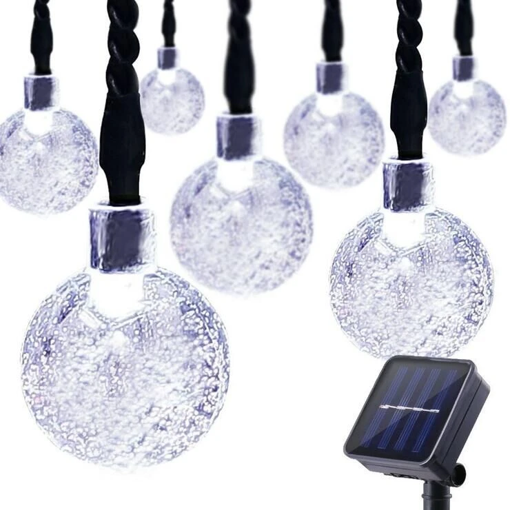 Brizled Solar String Lights 2 Pack 39.37Ft 120 LED Solar Fairy Lights Warm White