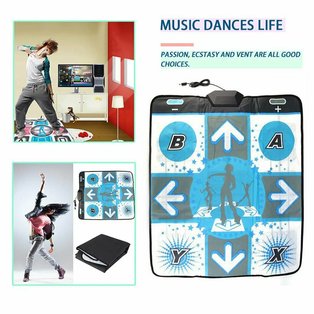
Hottest Party Game Dancing 2 Stage Pad Non Slip Dance Mat for Nintendo Wii 