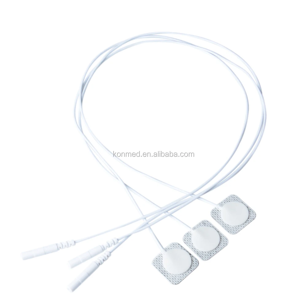 Disposable Round Adult Foam Dry Electrode Ecg Ekg Monitor Electrodes