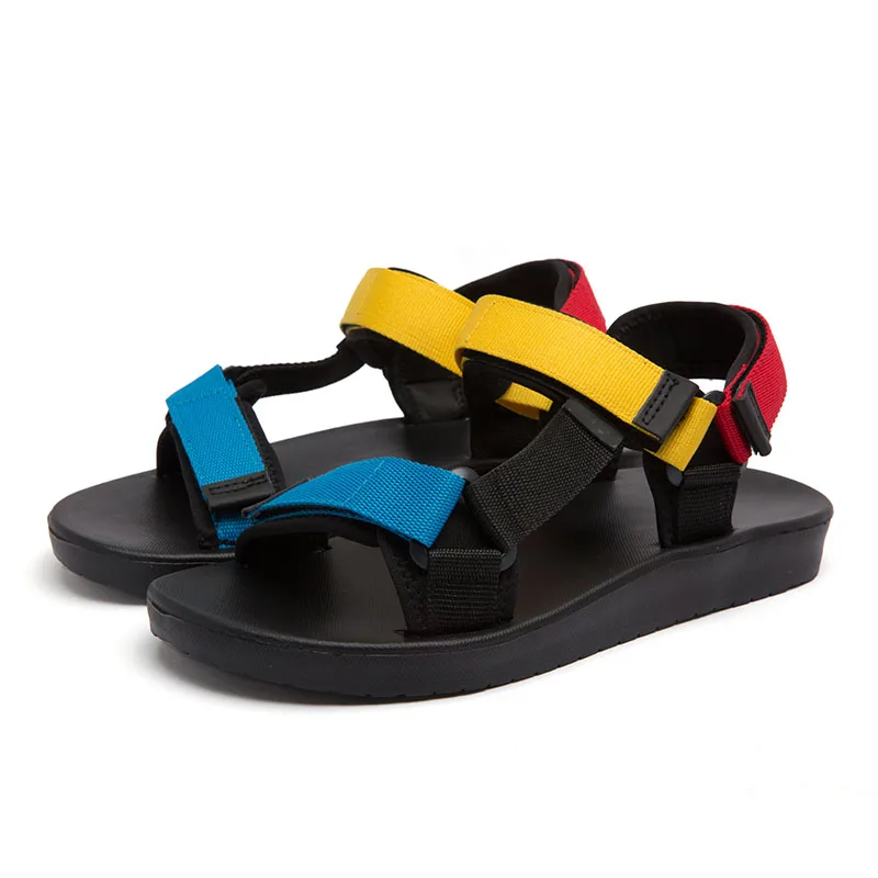 

New style fashion Factory directly sell wholesale china new model men's beach shoes webbing sandals