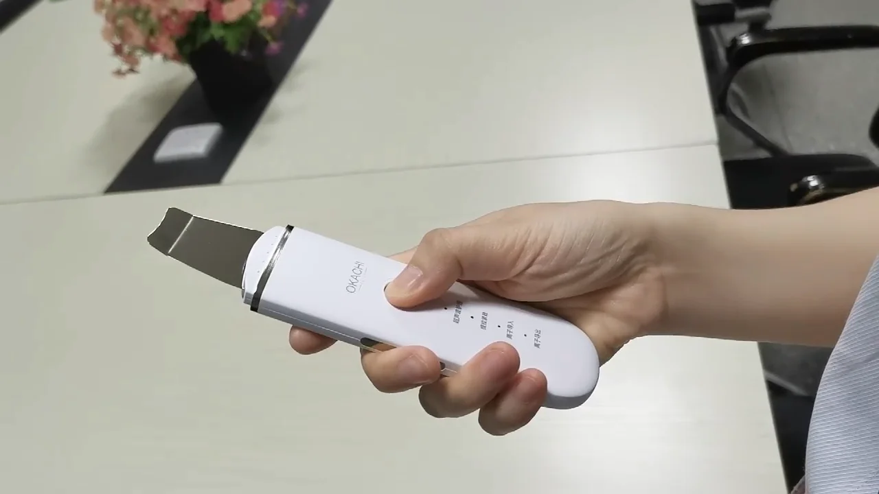 2021 Professional Portable Electric Spatula Dermabrasion Ultrasonic Ion