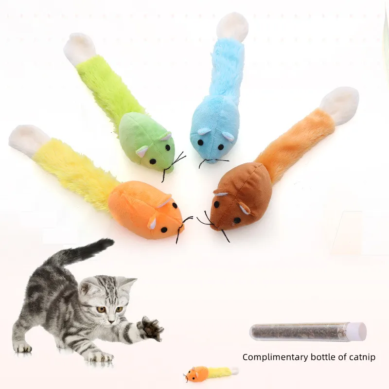 

Plush Cat Mouse Toy Cute Interactive Cat Toy Wholesale Cat Toys