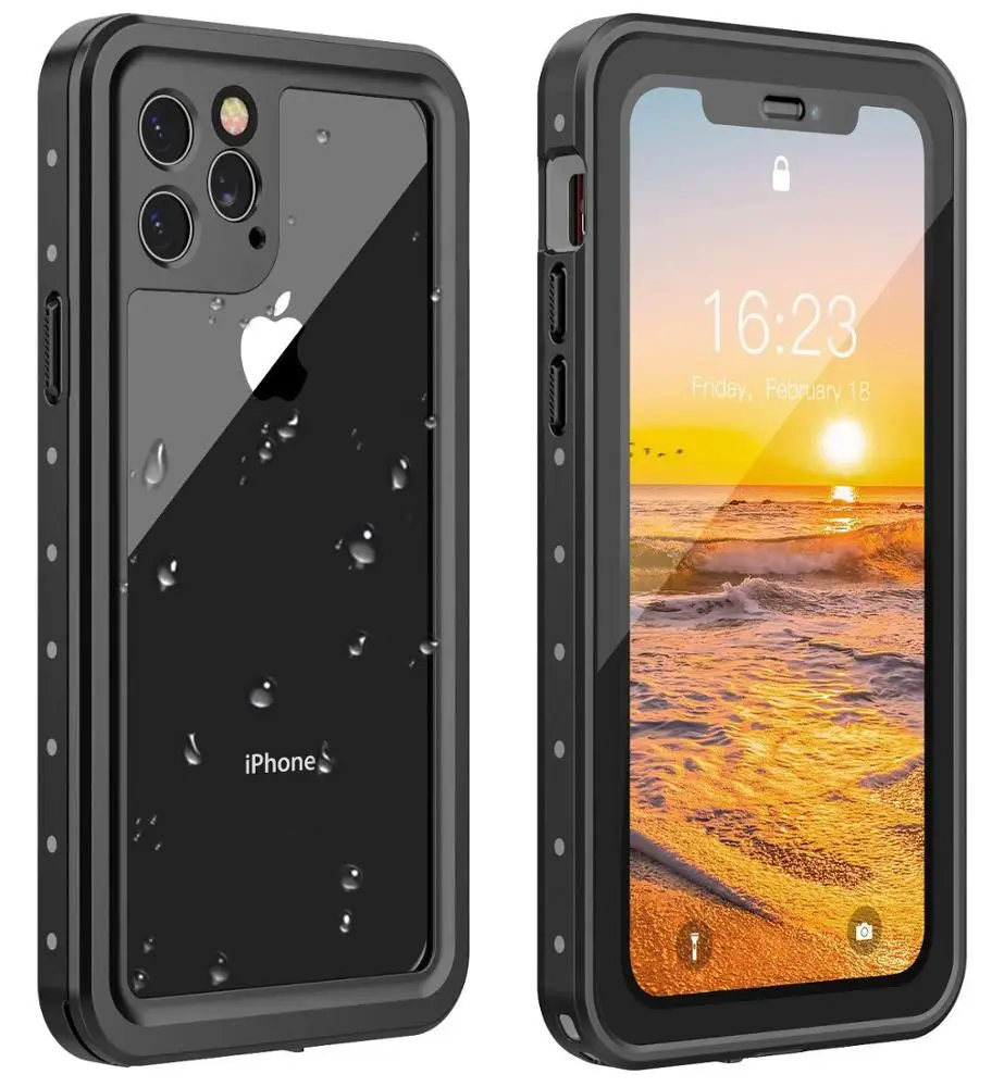 

For iPhone 11 Diving Shockproof pouch Protection Waterproof Rugged Case for iPhone 11 Pro MAX Shockproof Silicone Case Cover