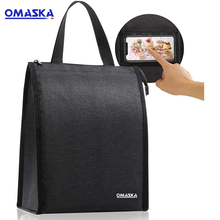 

OMASKA insulated portable custom waterproof soft cooler bag outdoor tote thermal eco friendly sac isotherme repas lunch bag, Customized color