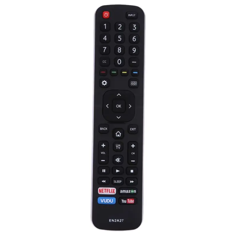 

EN2A27 Replace TV Remote Control for HISENSE LED HDTV 55H6B/50H7GB EN-2A27