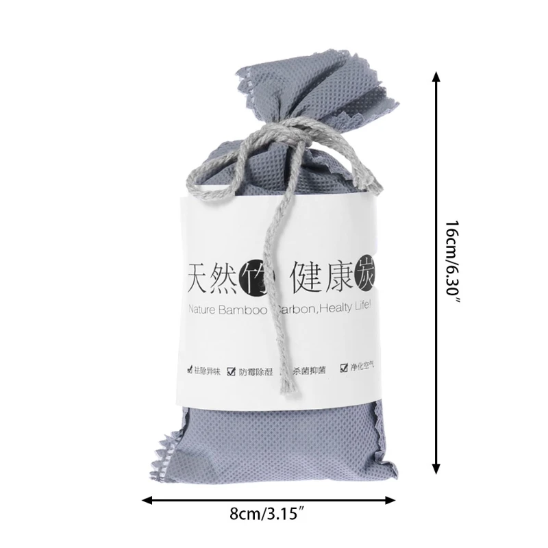 
Wholesale Price Activated Bamboo Charcoal All Natural Air Freshener Eco Friendly Odor Eliminator and Moisture Absorber 