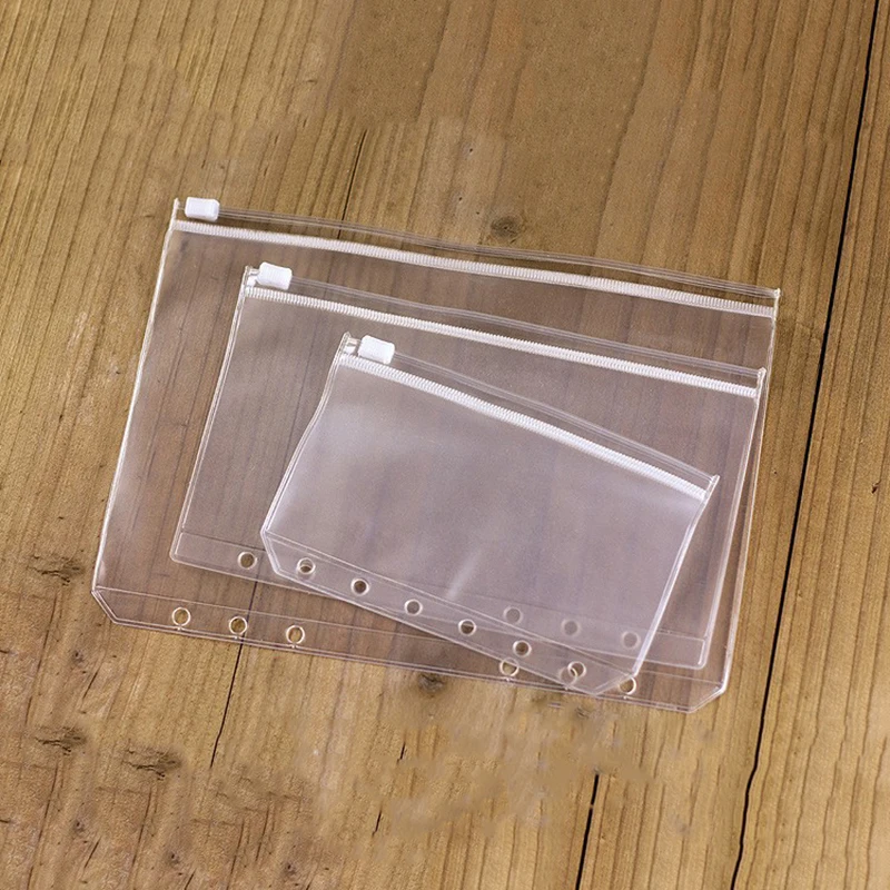 Wholesale A5 A6 A7 Storage Bag Promotional Price Office School Student Stationery Product  Loose Leaf Ring Binder.jpg