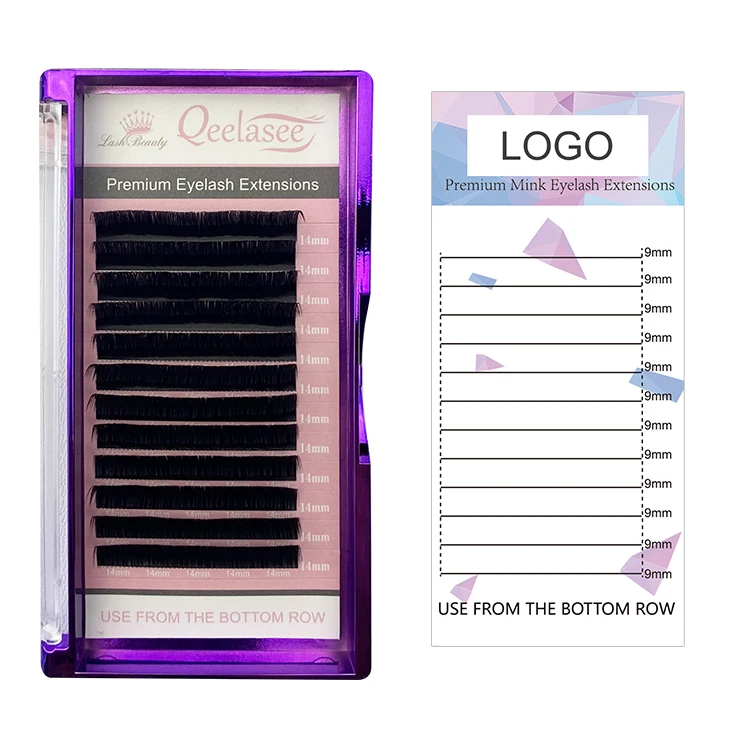 
Wholesale Private Label Korean 0.03 Mink Individual Eyelash Extensions 