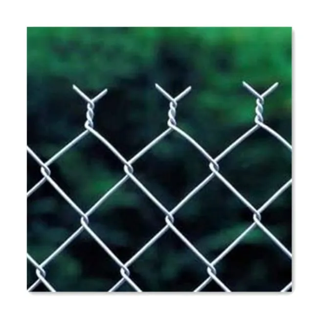 

Anping galvanized chain link fence, Silver