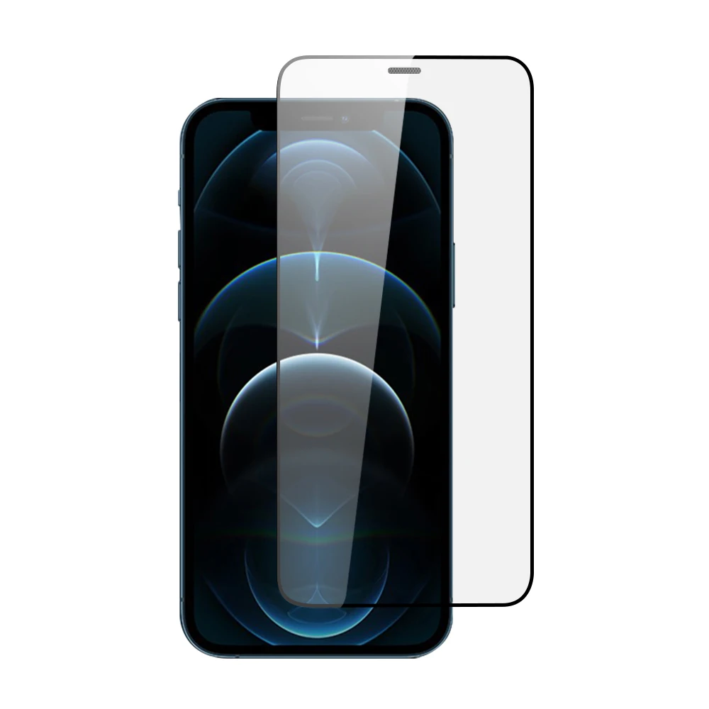 

Receiver Dust Proof Full Cover Toughened Glass Film Anti-fingerprint Anti-scratch Screen Guard For iPhone 11 12 13 Pro Max Mini
