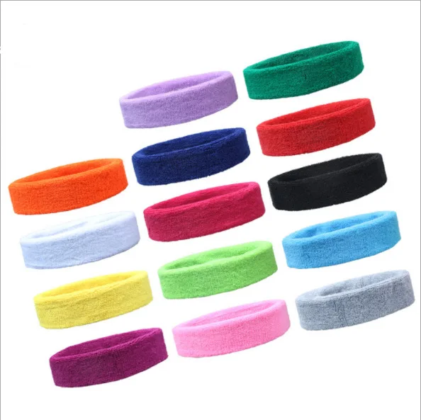 

Natudon Wholesale Customized Logo Wristband Cheap Custom Sports white headbands head wrist Sweatbands, Customized color